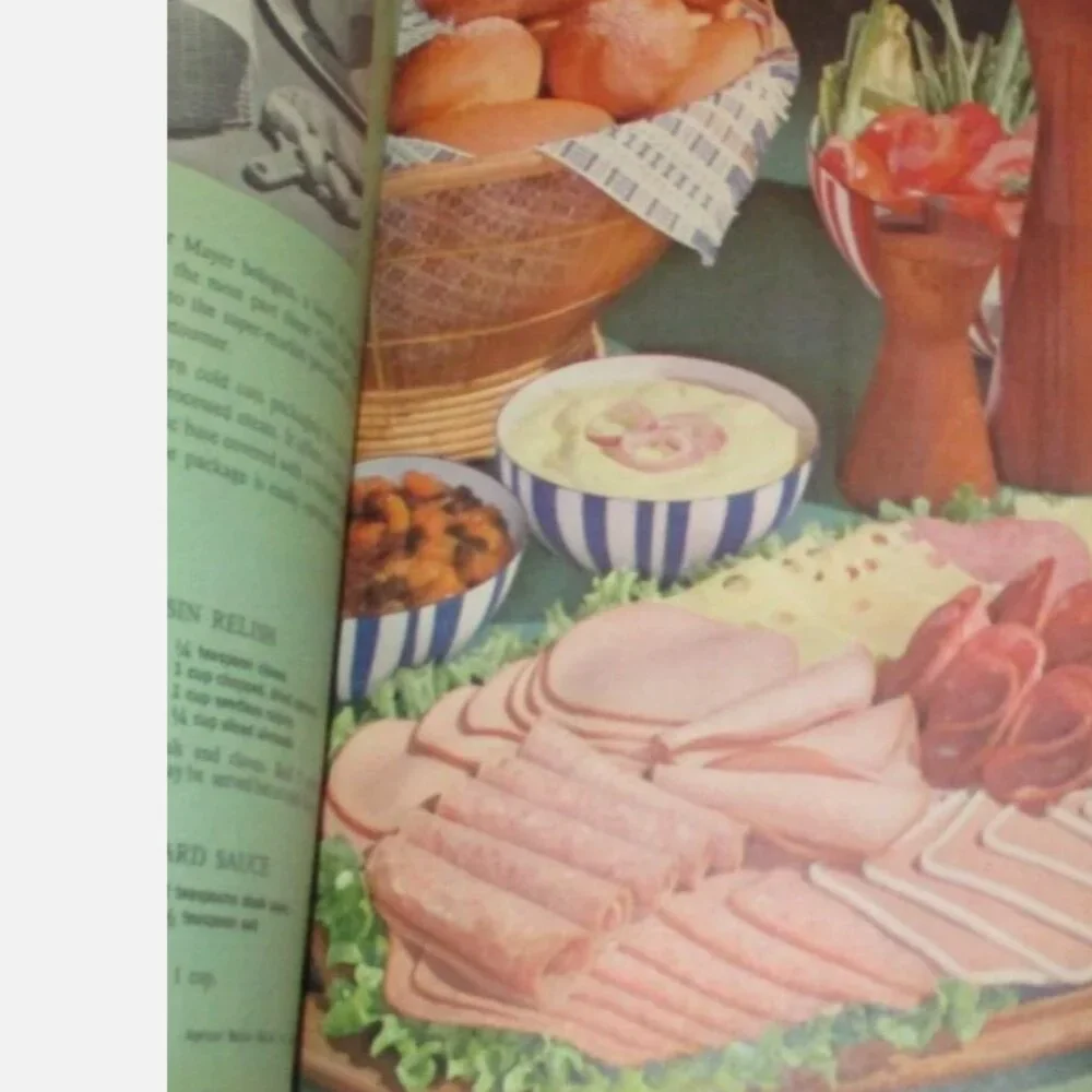 1950's Mid Century Oscar Meyer Recipe Booklet 80 Favorites Cured Meat 6 x 9